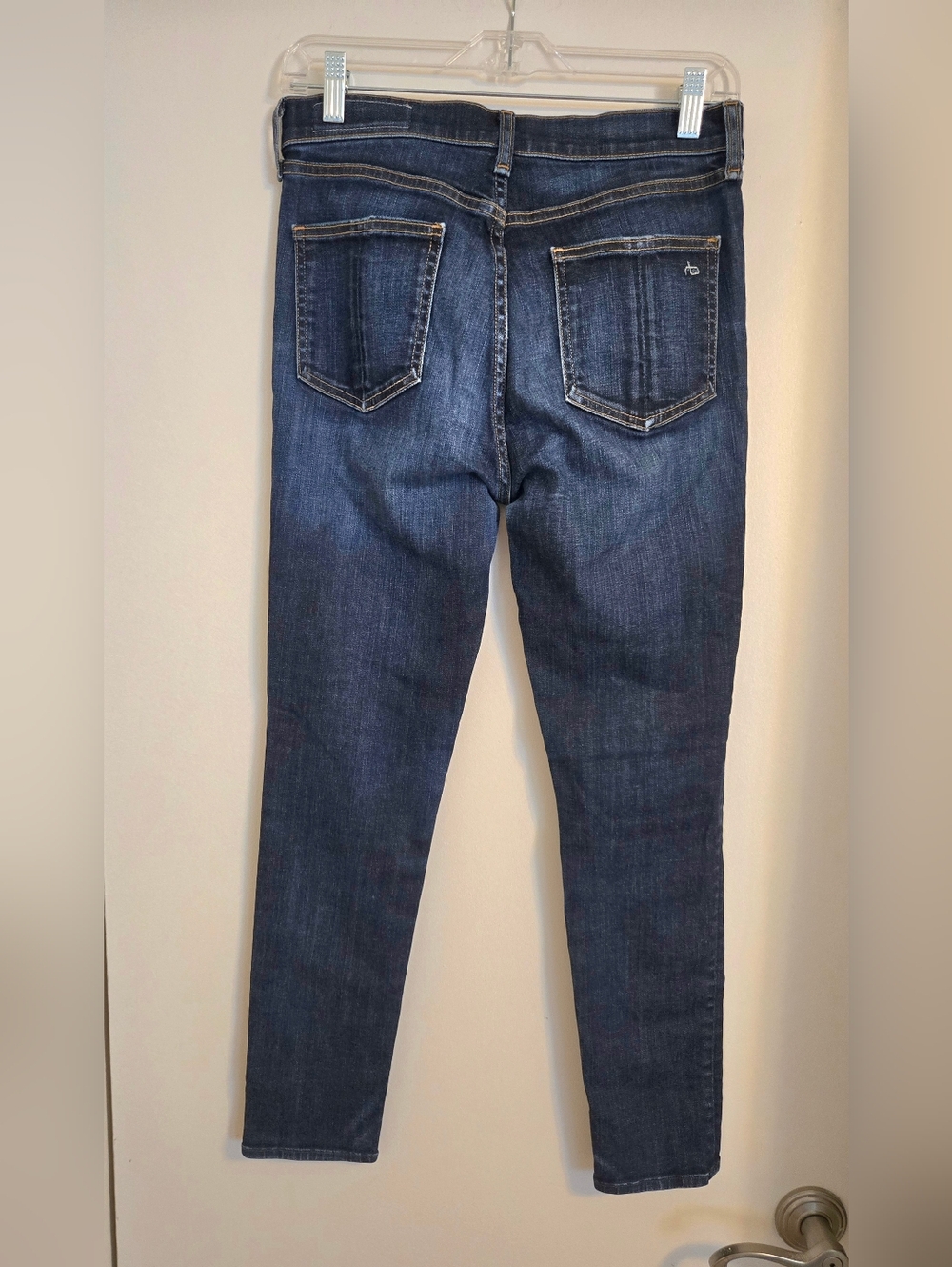 rag & bone High Rise Ankle Skinny Jeans - Picture 4 of 6